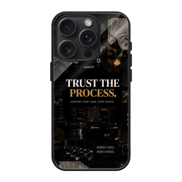 Trust The Process Glass Case