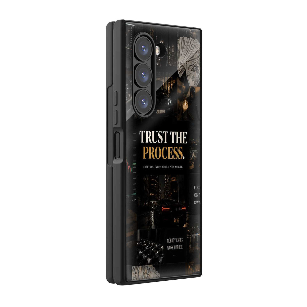 Trust The Process Samsung Z Fold Glass Case Main image
