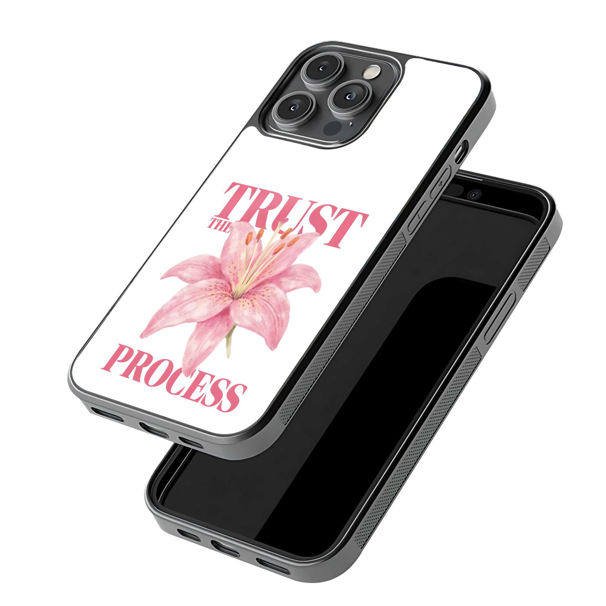Trust the Process Glass Case