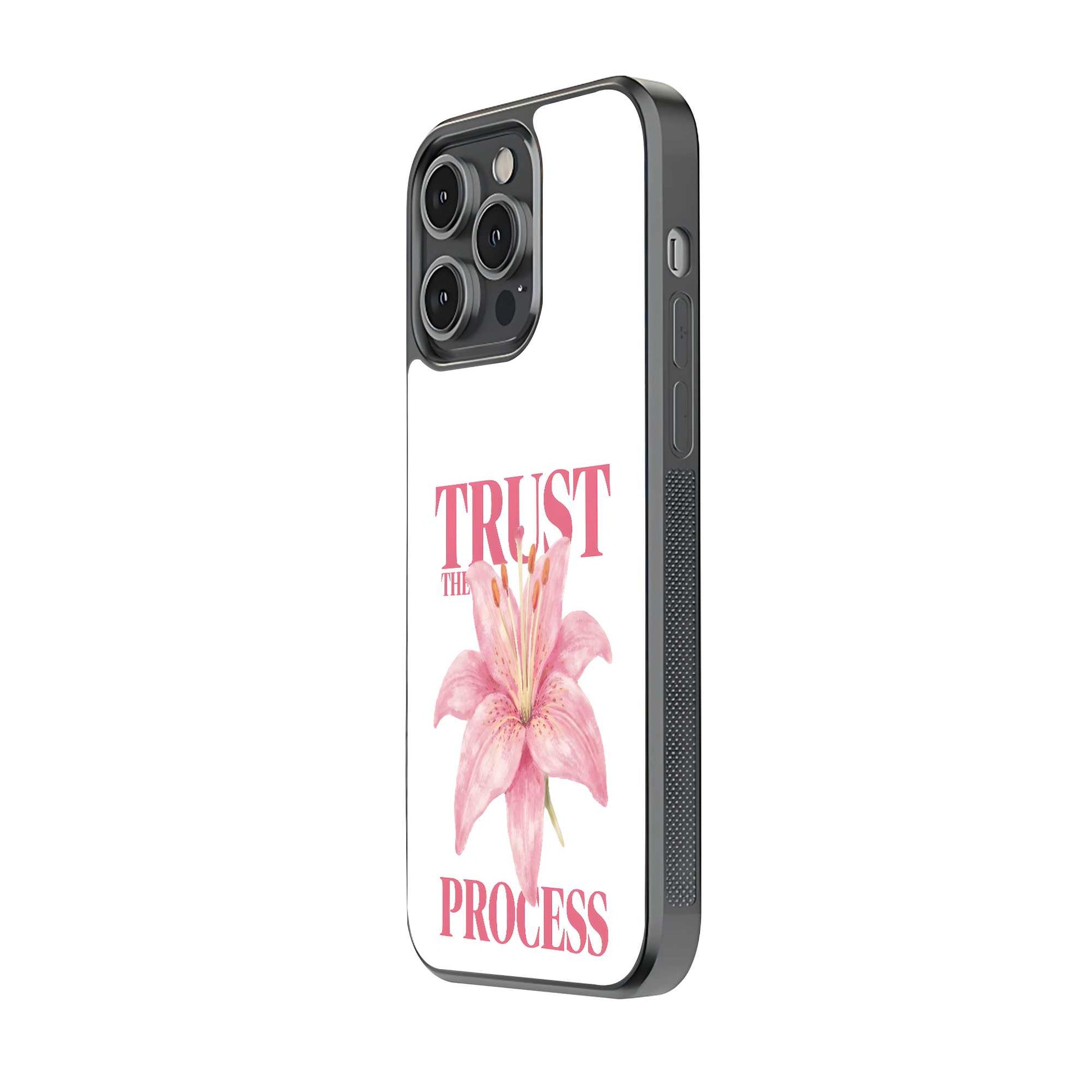 Trust the Process Glass Case