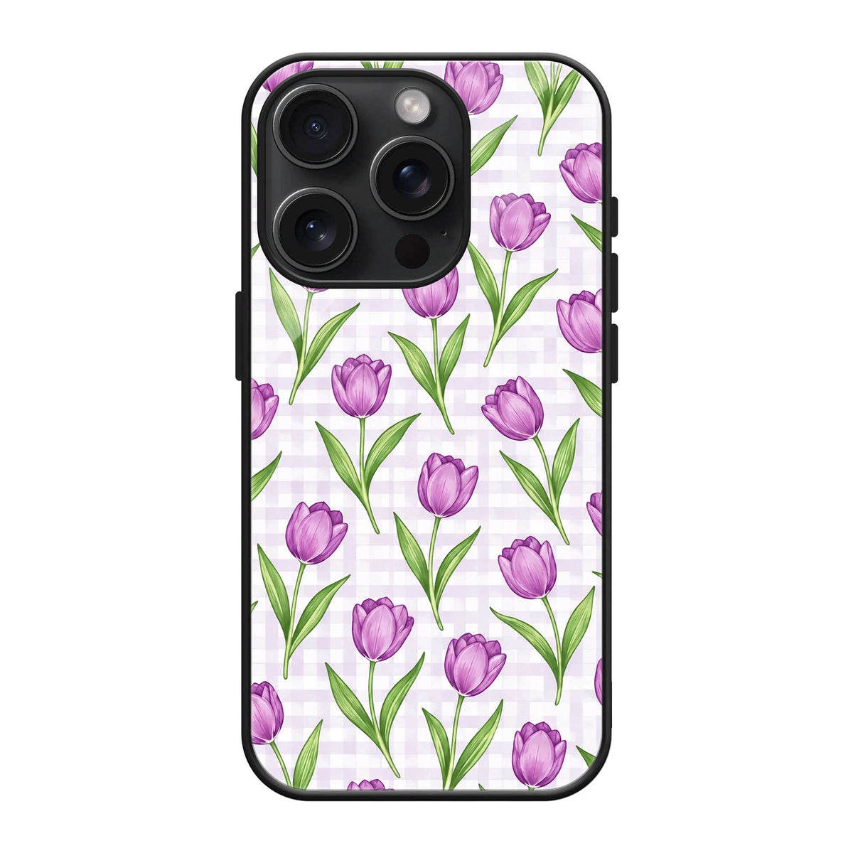 Tulip Garden Glass Case Main image