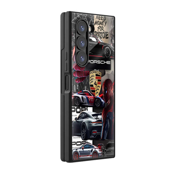 Turbo Spider Samsung Z Fold Glass Case