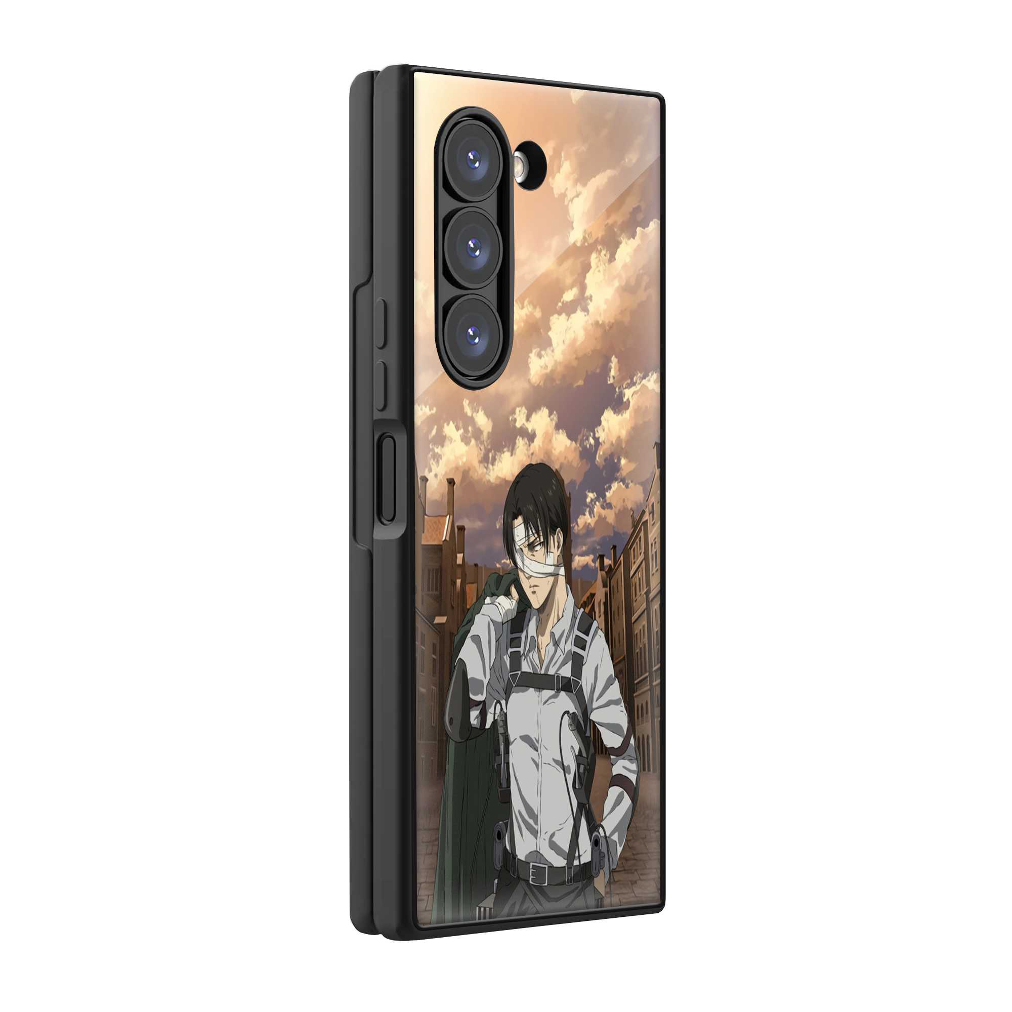 Twilight Warrior Samsung Z Fold Glass Case