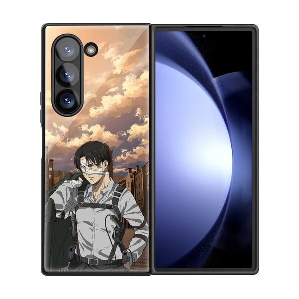 Twilight Warrior Samsung Z Fold Glass Case