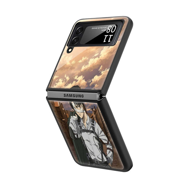 Twilight Warrior Samsung Z Flip Glass Case