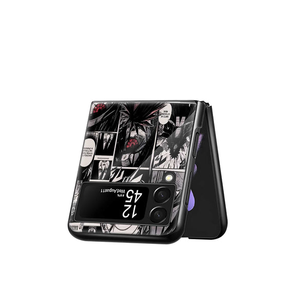 Uchiha Legacy Samsung Z Flip Glass Case