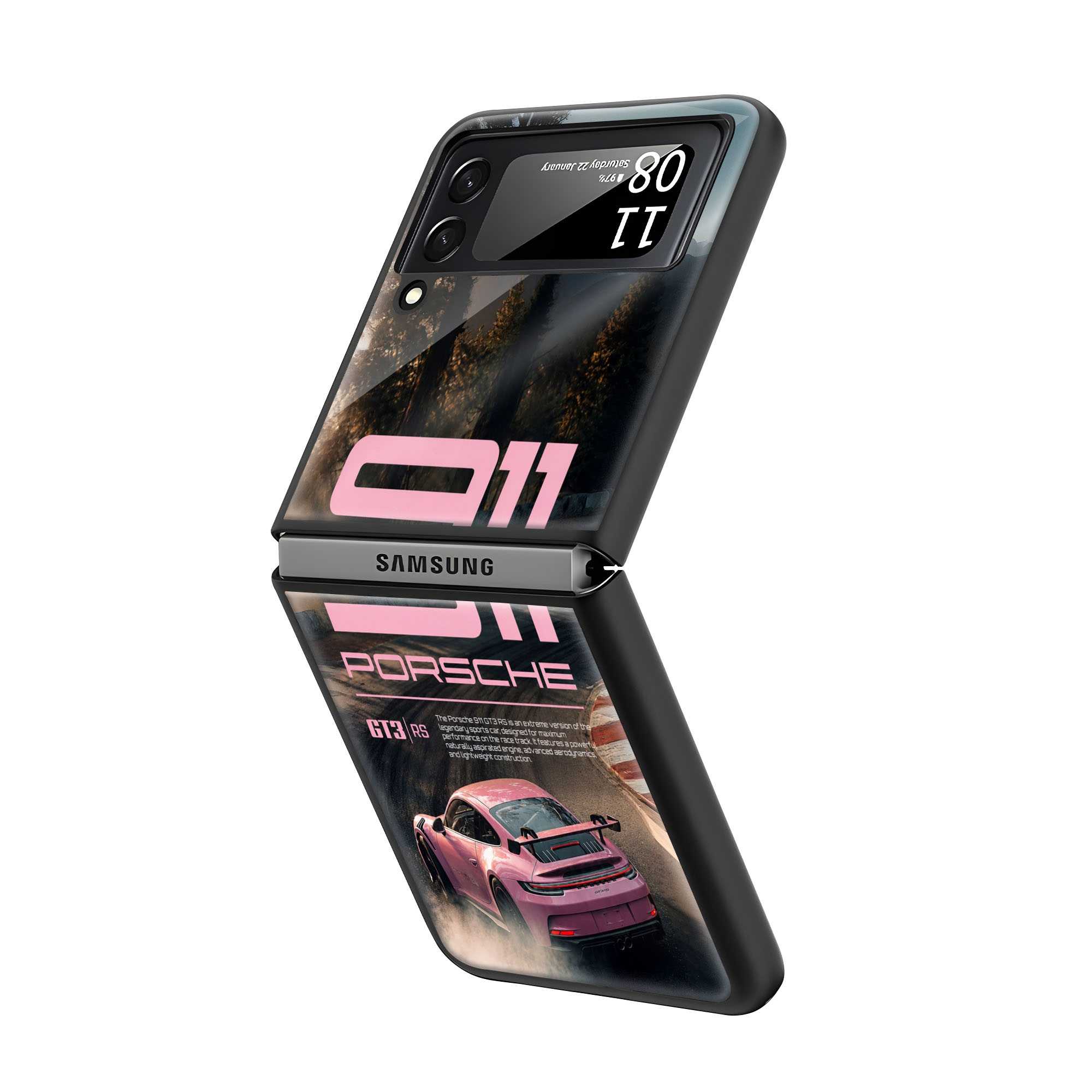 Ultimate GT3 Samsung Z Flip Glass Case