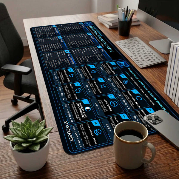 Ultimate Shortcut Hub Desk Mat