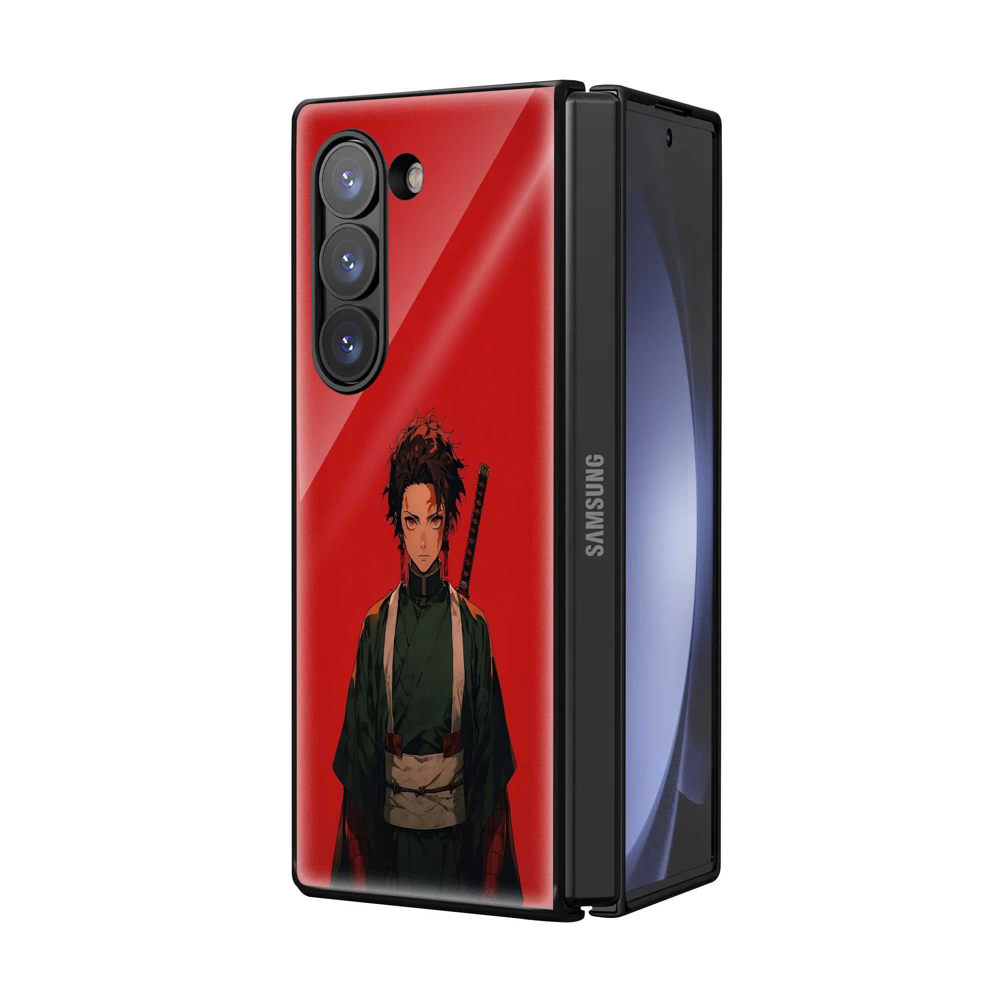 Unbroken Samsung Z Fold Glass Case