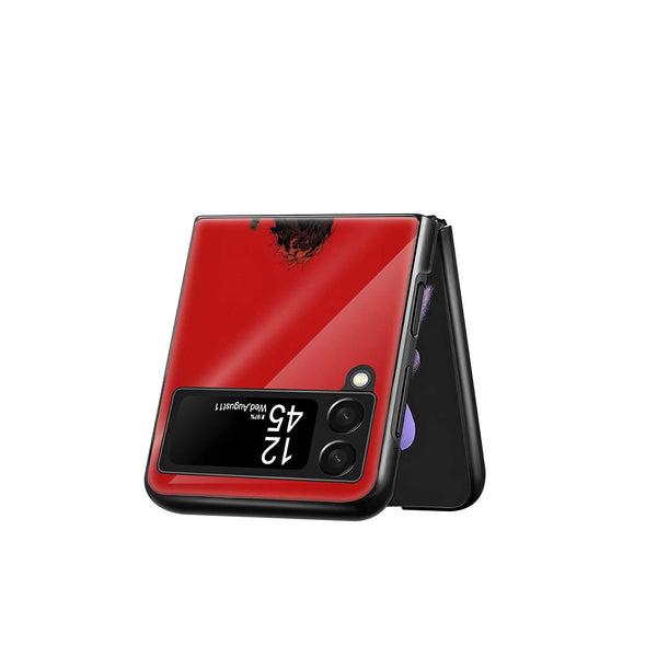 Unbroken Samsung Z Flip Glass Case