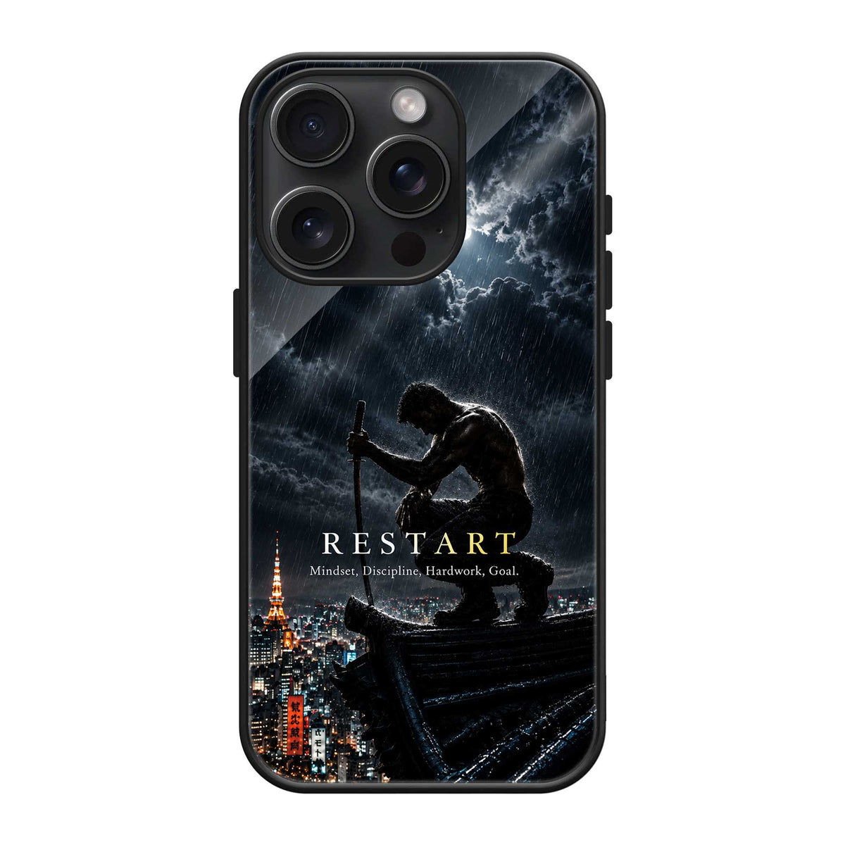 Unbroken Mindset Glass Case