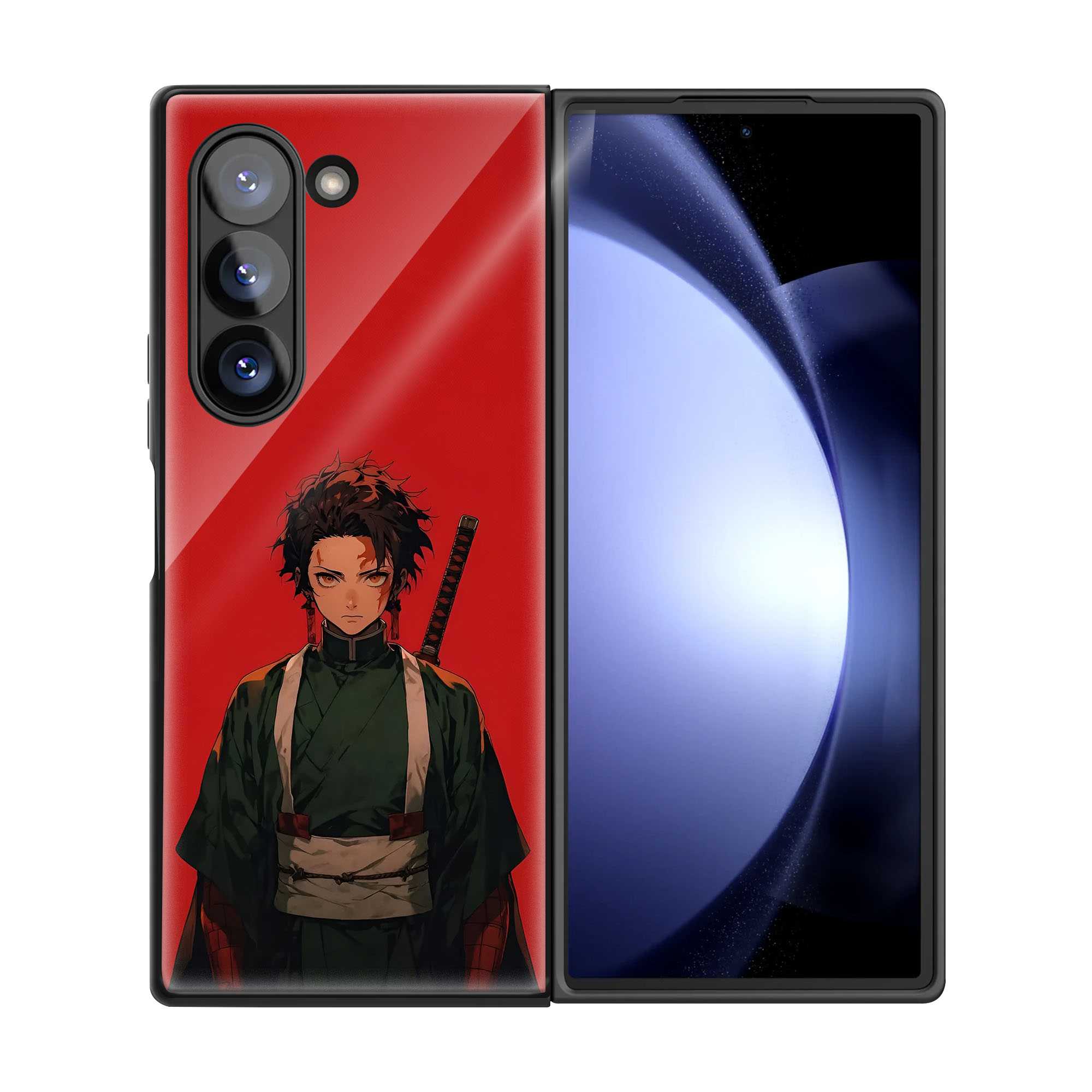 Unbroken Samsung Z Fold Glass Case