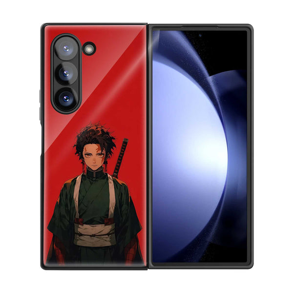 Unbroken Samsung Z Fold Glass Case