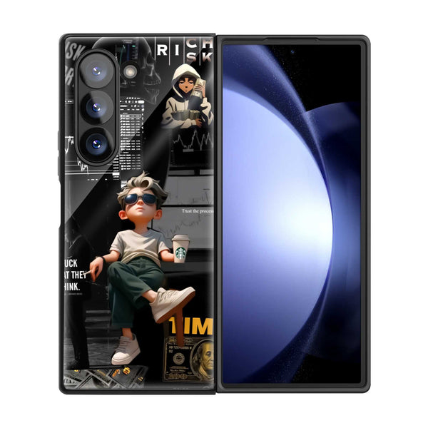 Urban Hustle Samsung Z Fold Glass Case