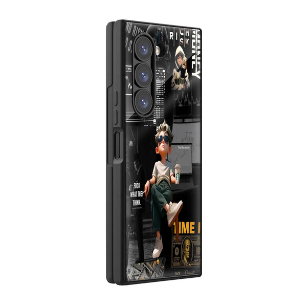 Urban Hustle Samsung Z Fold Glass Case