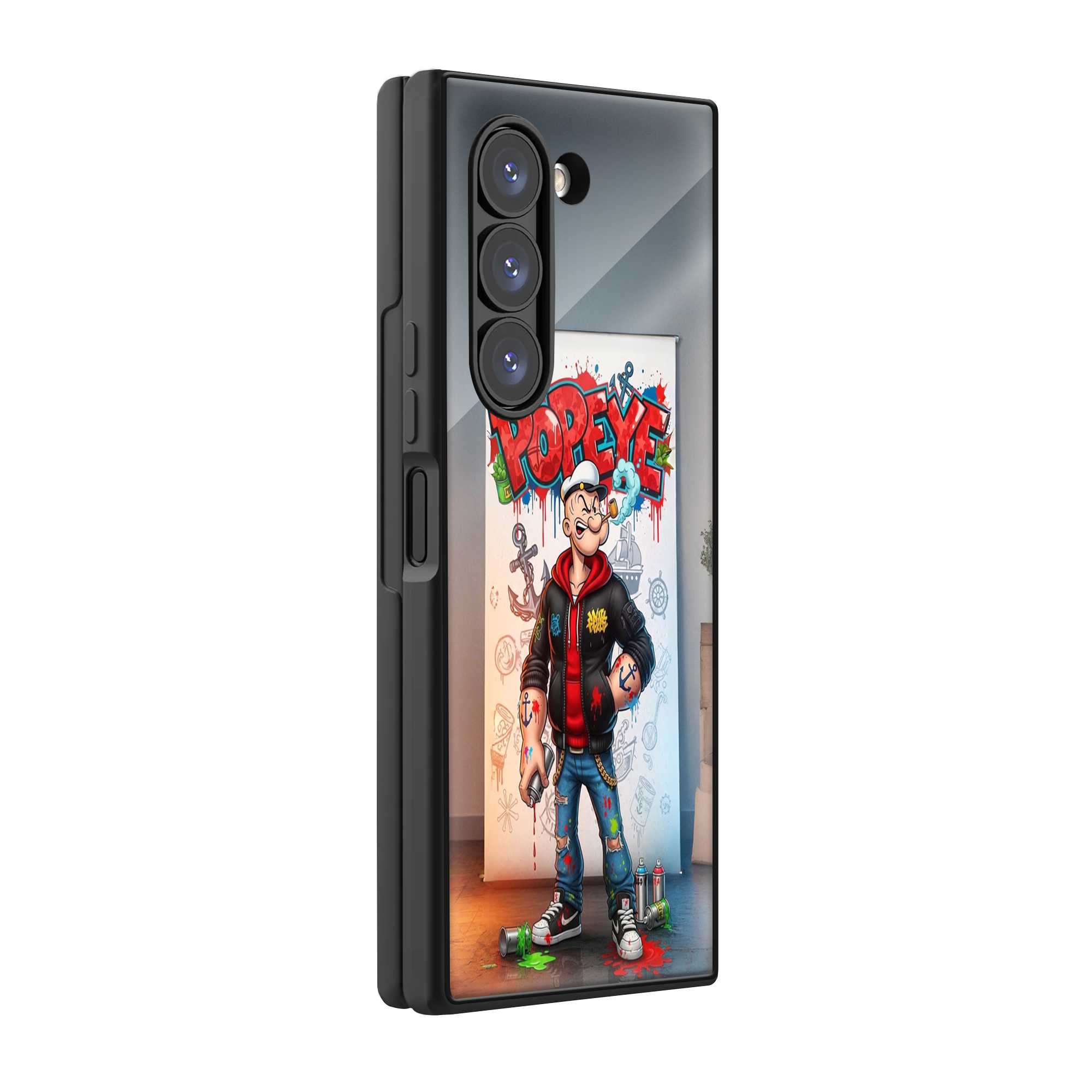 Urban Popeye Samsung Z Fold Glass Case
