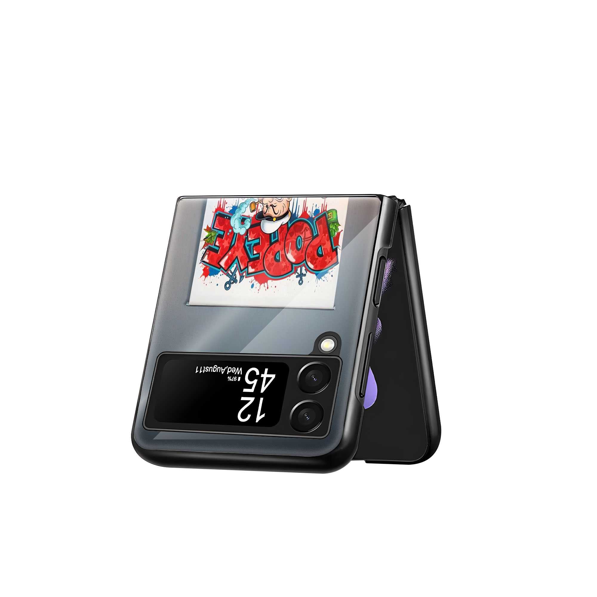Urban Popeye Samsung Z Flip Glass Case