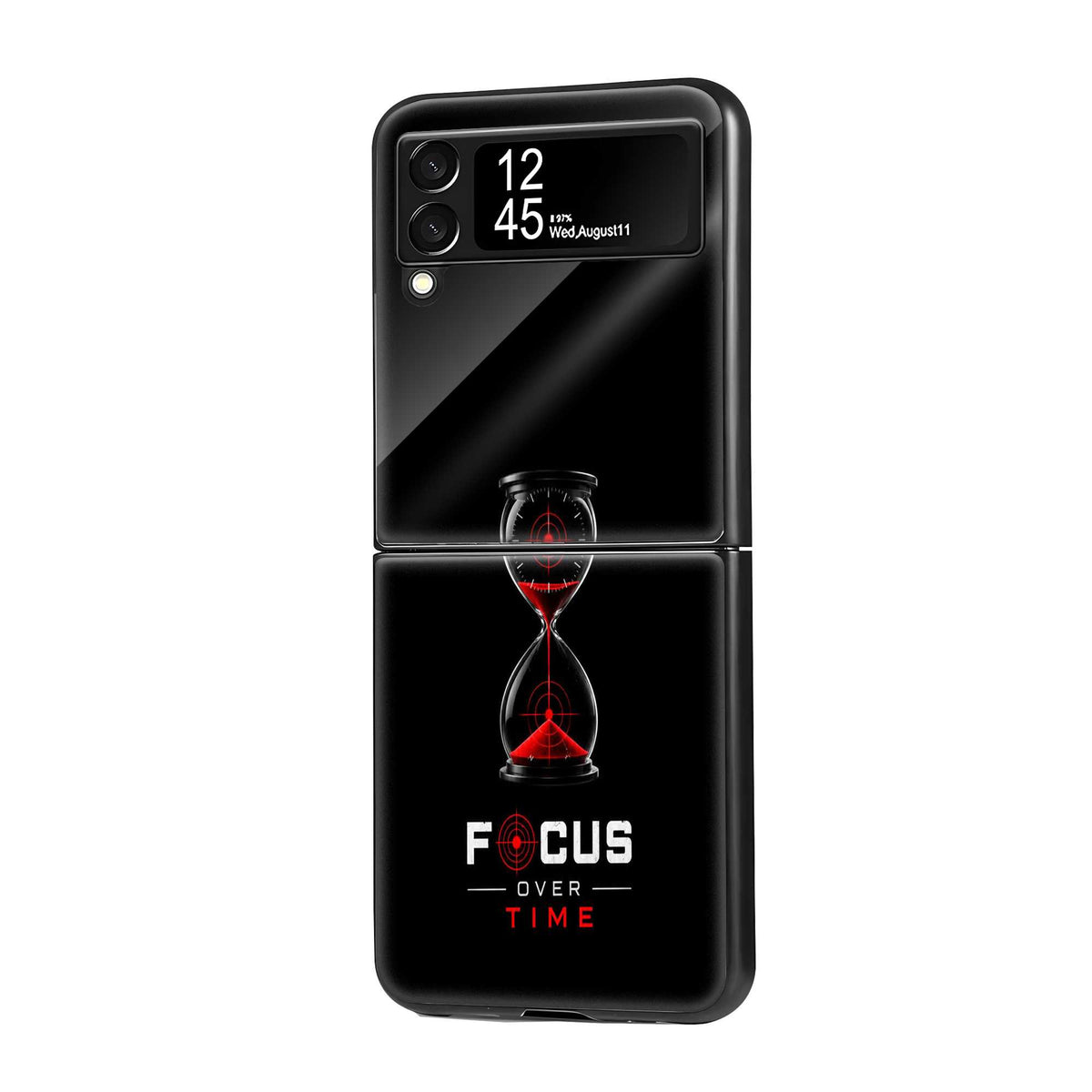 Value Of Time Samsung Z Flip Glass Case