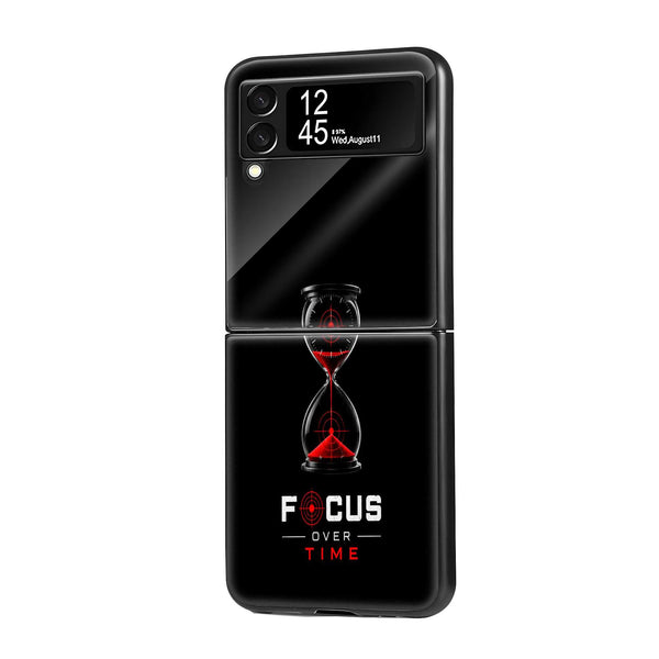 Value Of Time Samsung Z Flip Glass Case