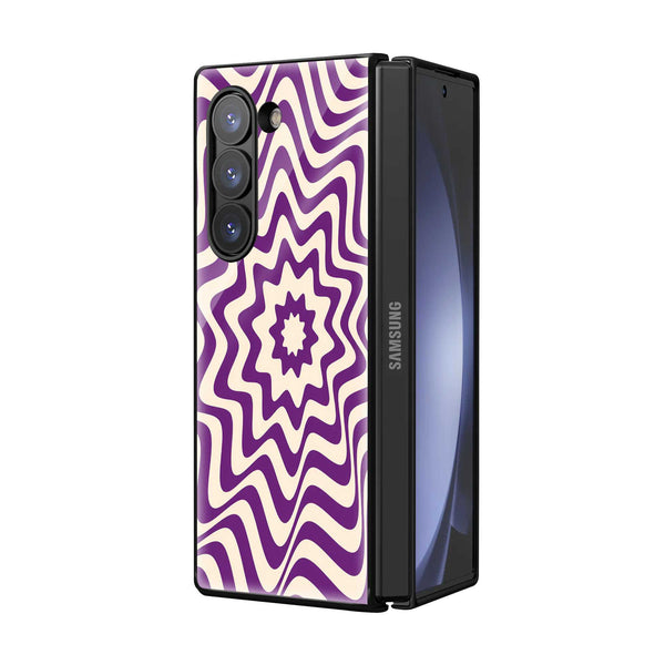 Vector Graphic Samsung Z Fold Glass Case