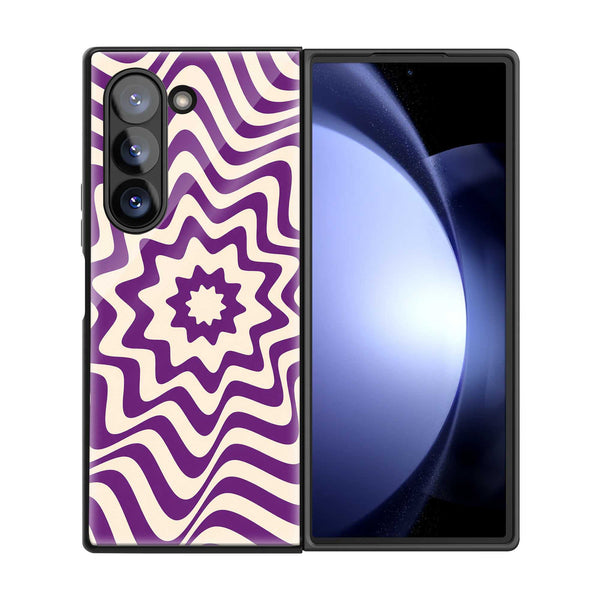 Vector Graphic Samsung Z Fold Glass Case