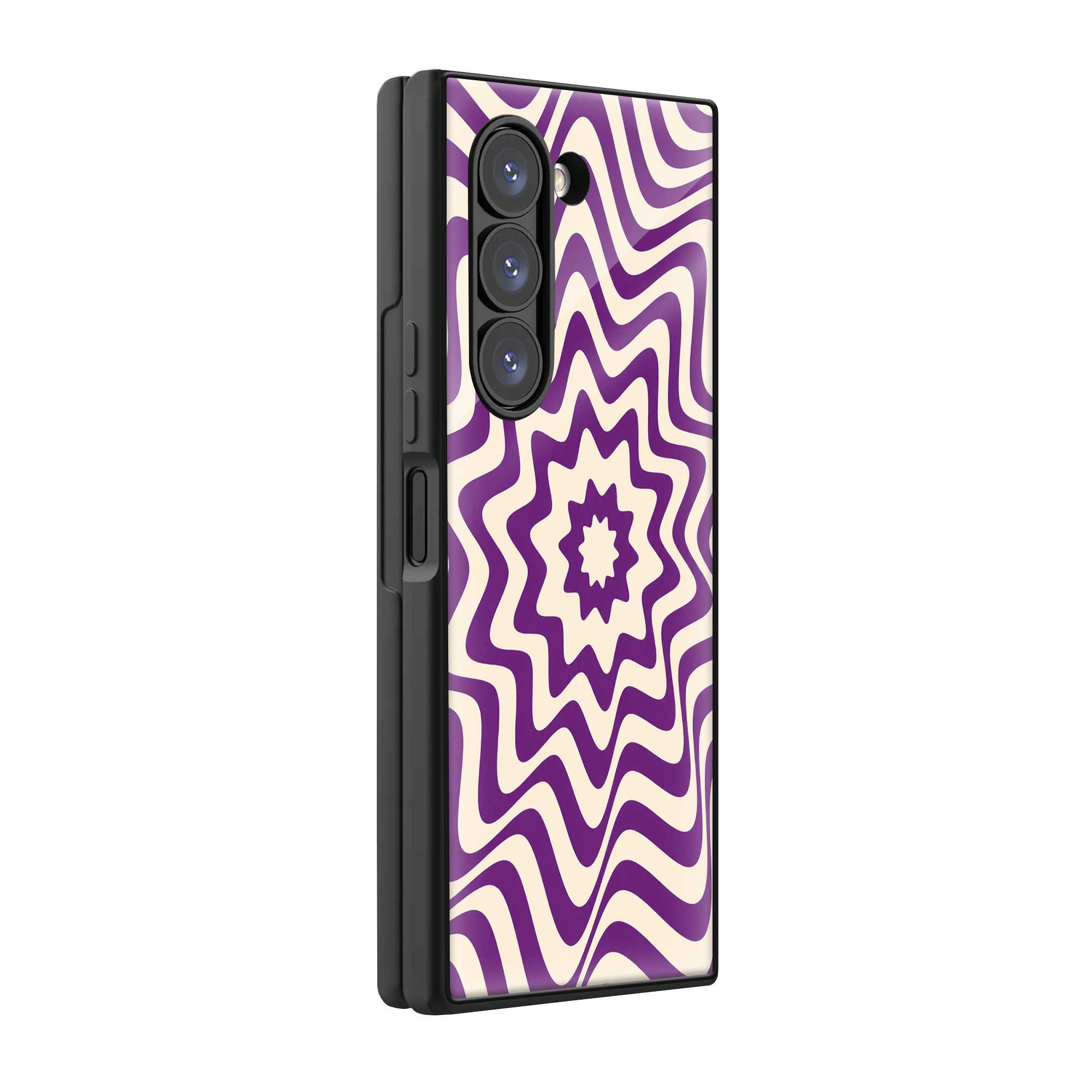 Vector Graphic Samsung Z Fold Glass Case