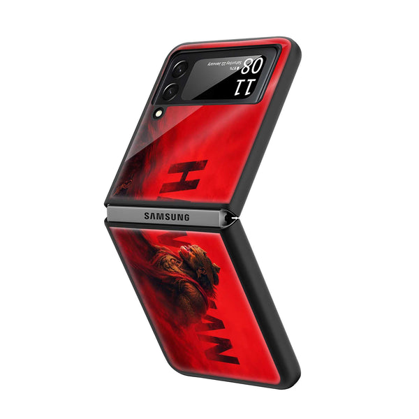 Veer Bajrang Samsung Z Flip Glass Case
