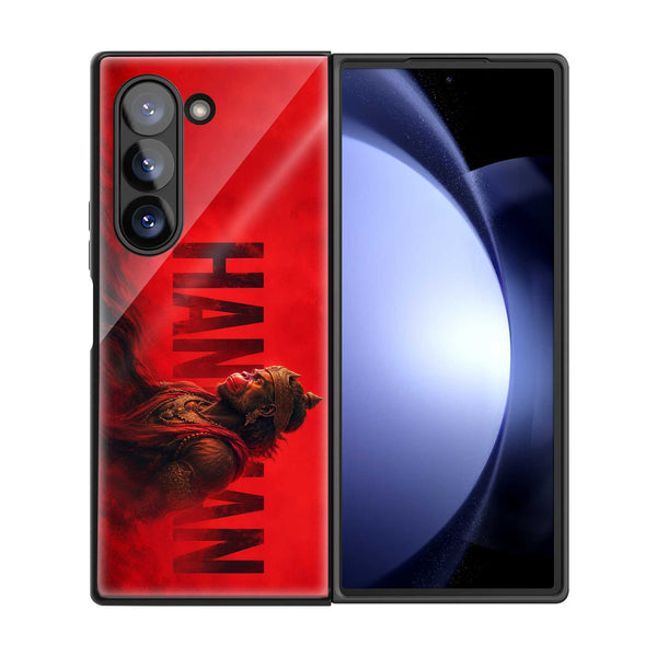 Veer Bajrang Samsung Z Fold Glass Case
