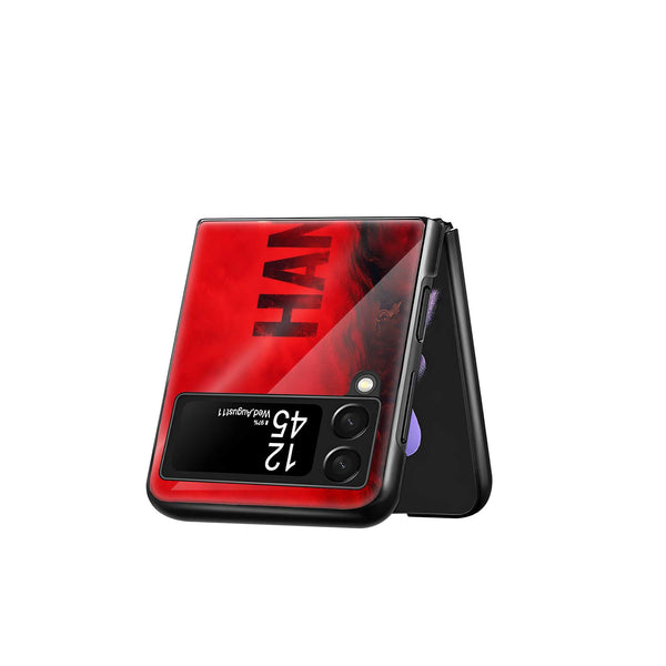 Veer Bajrang Samsung Z Flip Glass Case