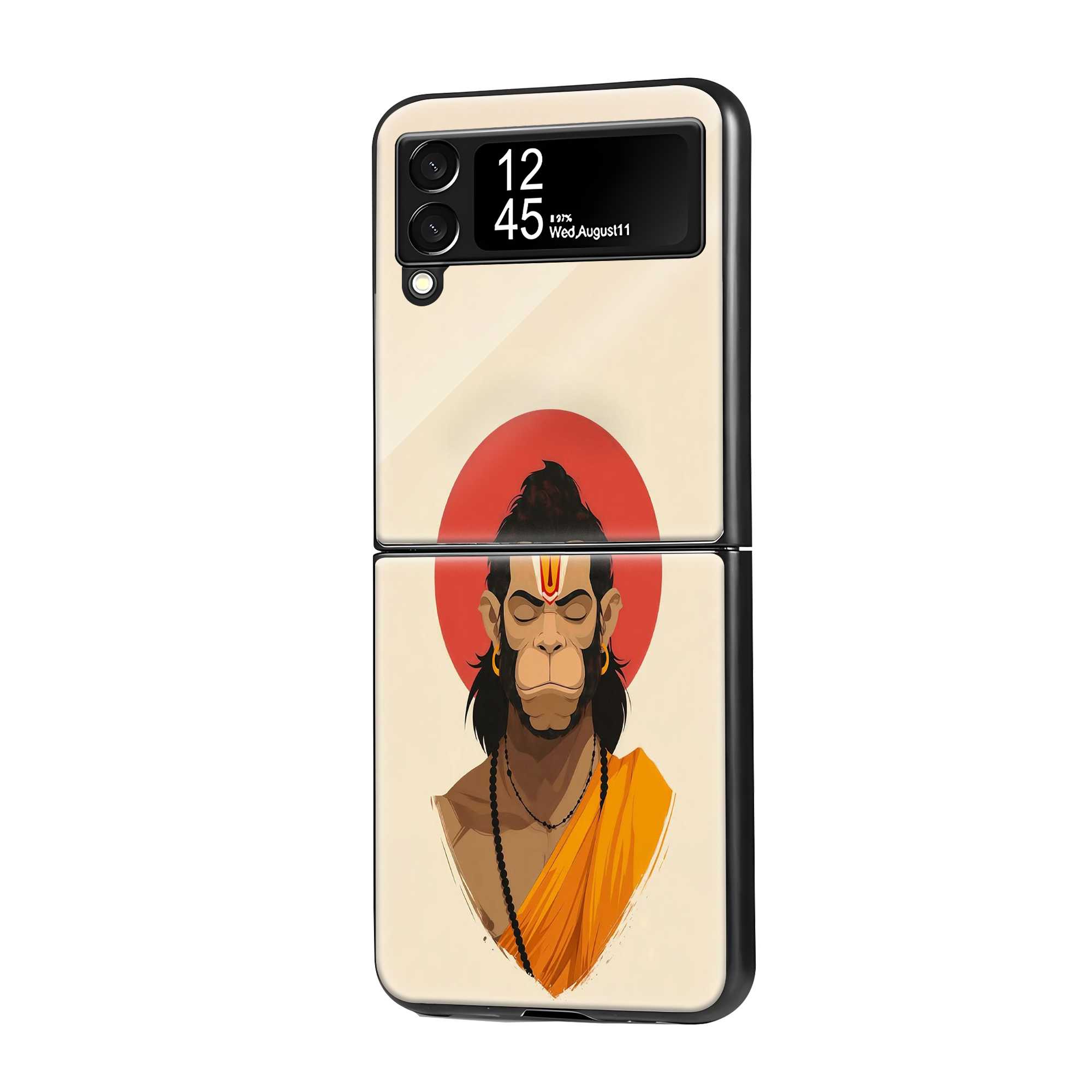 Veer Hanuman Samsung Z Flip Glass Case