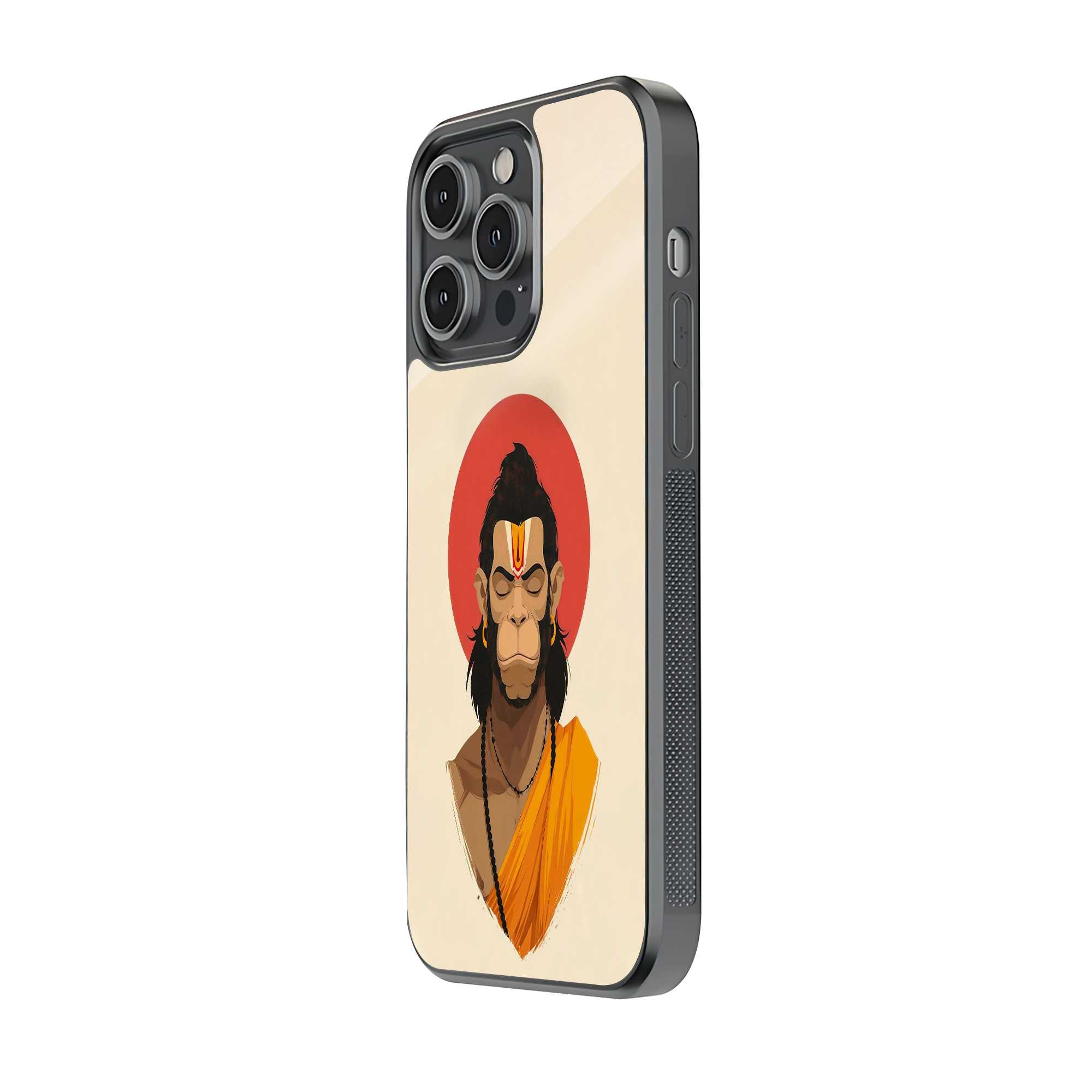 Veer Hanuman Glass Case
