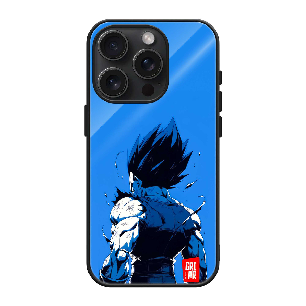 Vegeta Blue Rage Glass Case Main image