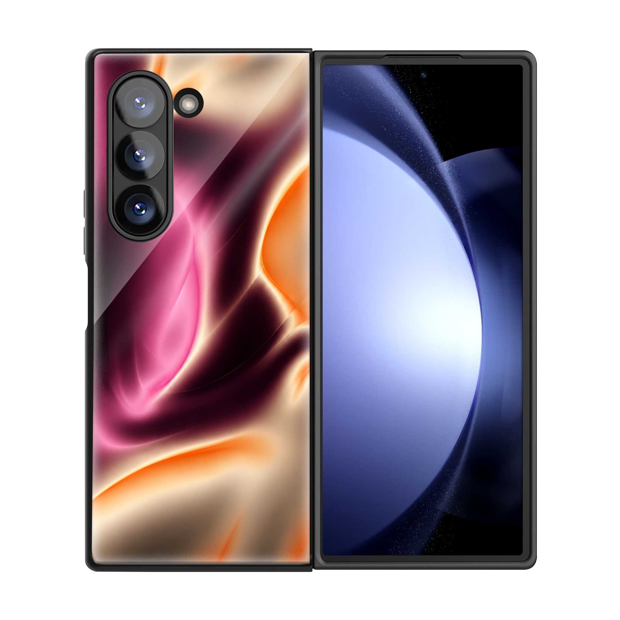 Velvet Flow Samsung Z Fold Glass Case