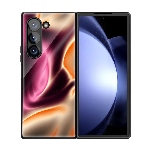 Velvet Flow Samsung Z Fold Glass Case