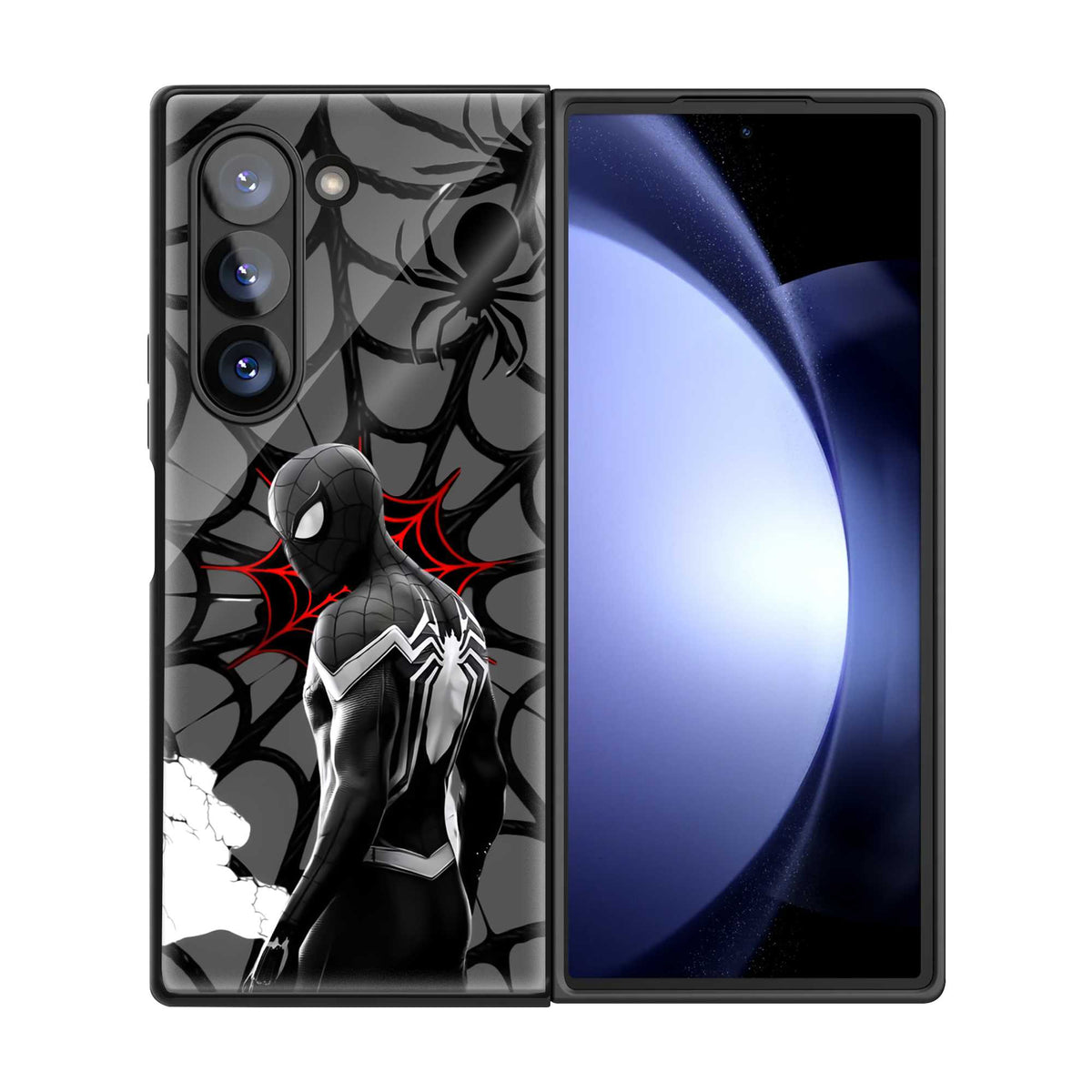 Venom Shadow Samsung Z Fold Glass Case