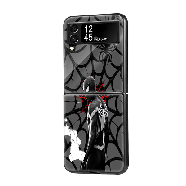 Venom Shadow Samsung Z Flip Glass Case