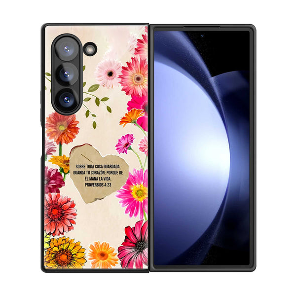 Vibrant Verse Samsung Z Fold Glass Case