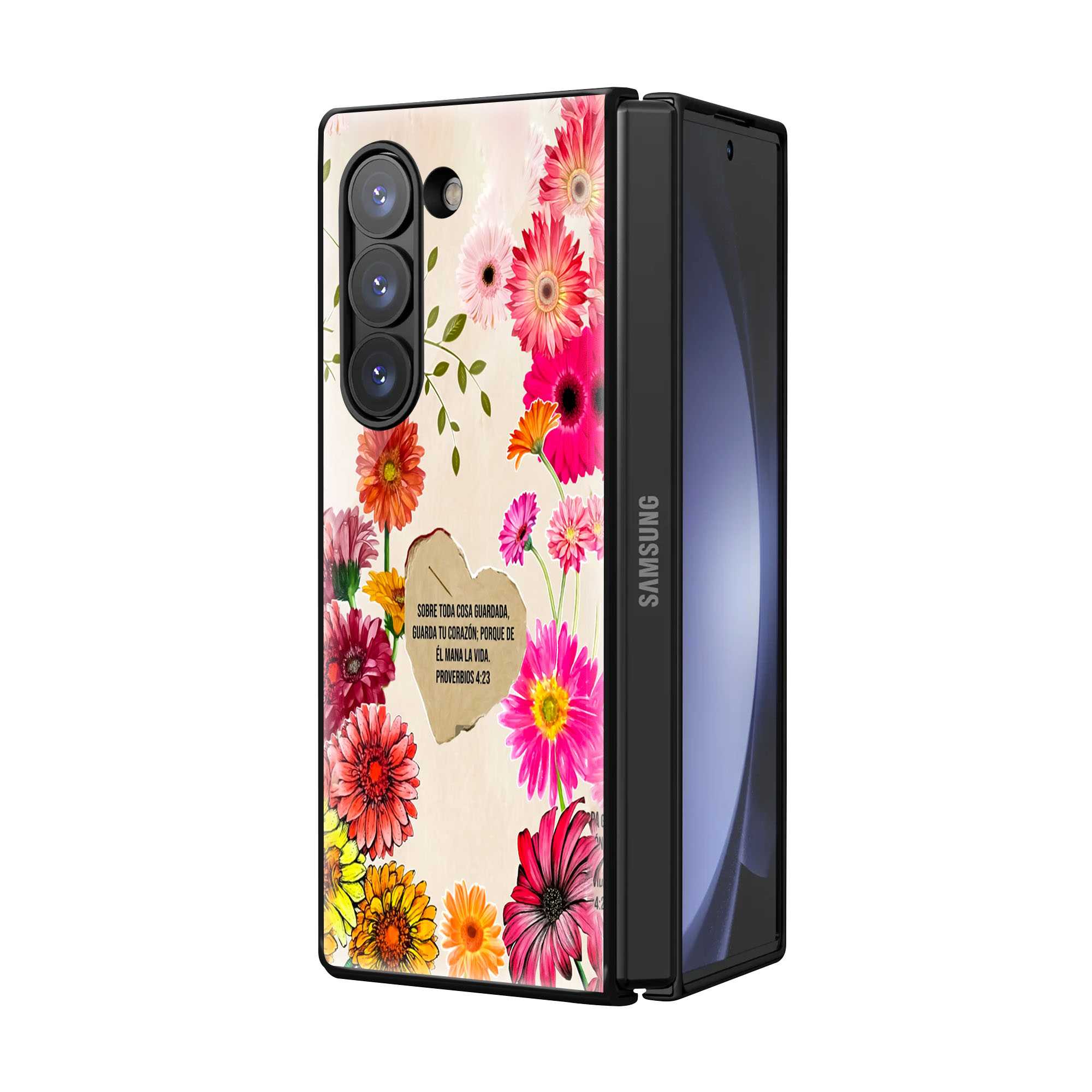 Vibrant Verse Samsung Z Fold Glass Case