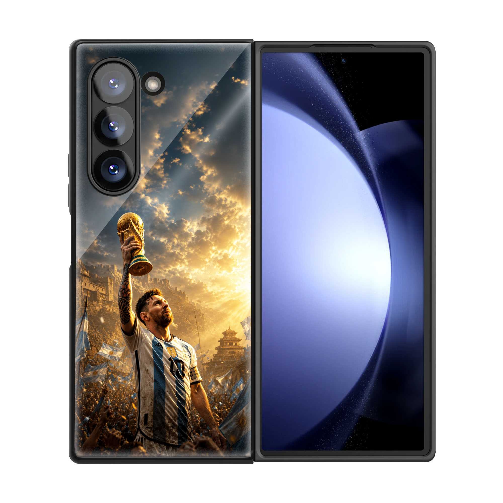 Victory Icons Samsung Z Fold Glass Case