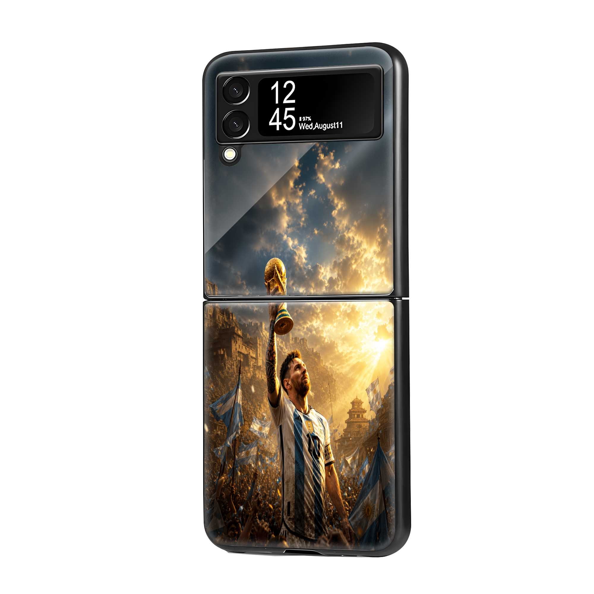 Victory Icons Samsung Z Flip Glass Case