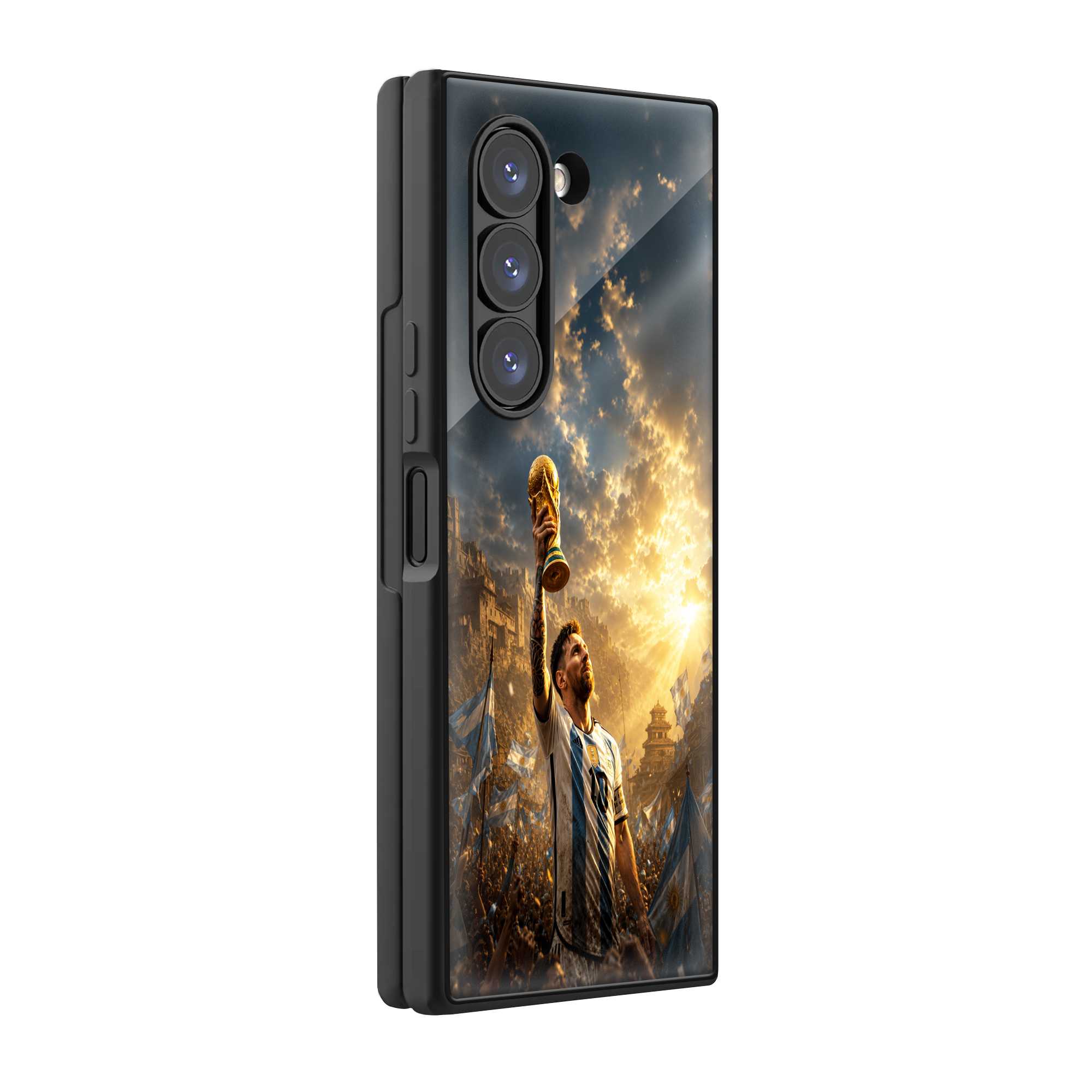 Victory Icons Samsung Z Fold Glass Case