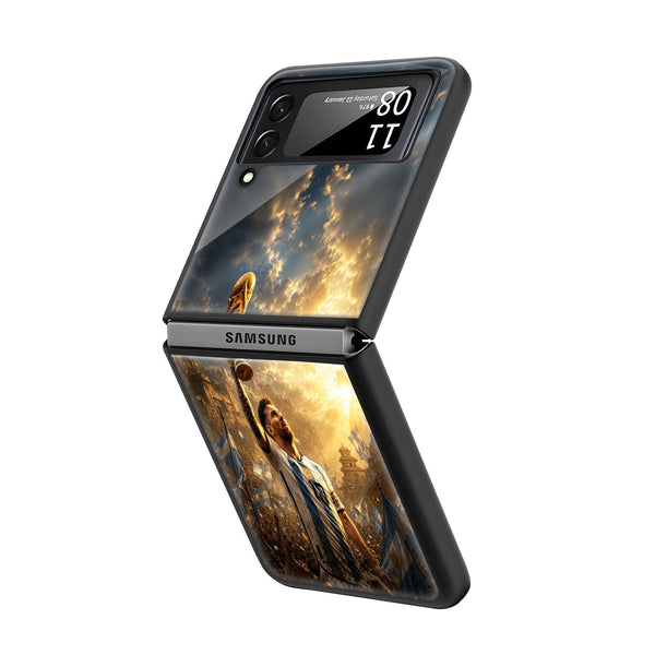 Victory Icons Samsung Z Flip Glass Case