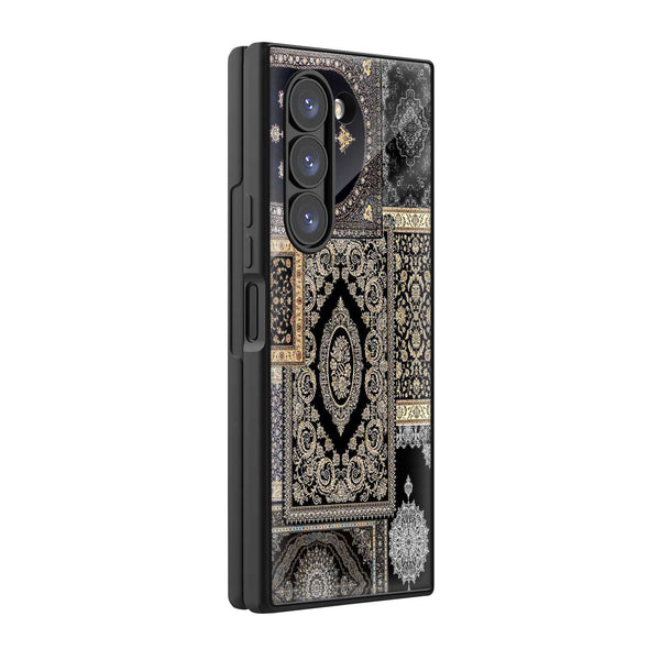 Vintage Carpet Samsung Z Fold Glass Case