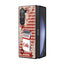 Vintage Cola Club Samsung Z Fold Glass Case