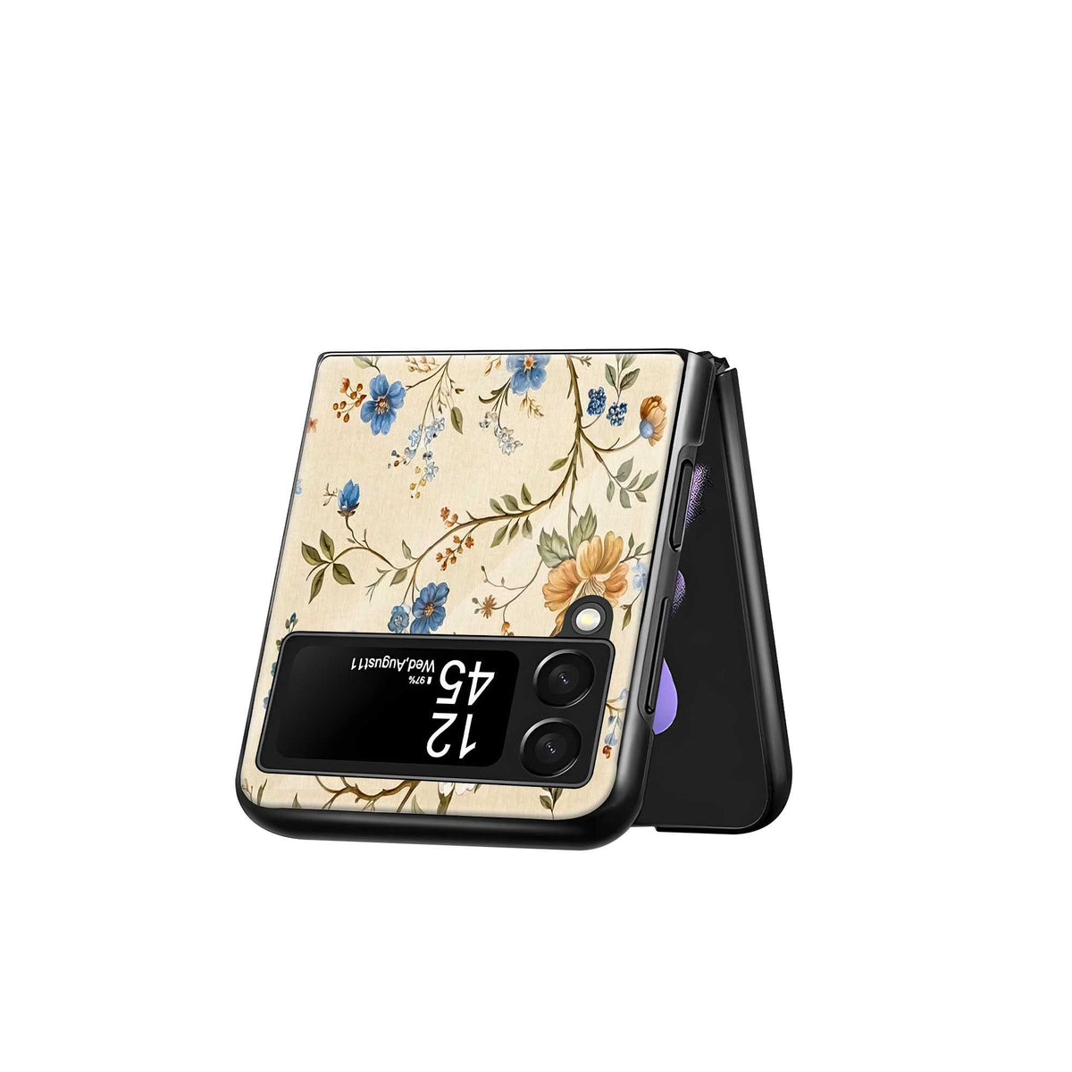 Vintage Vine Samsung Z Flip Glass Case