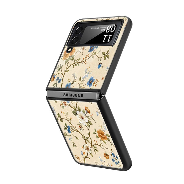 Vintage Vine Samsung Z Flip Glass Case