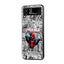 Vintage Web Comics Samsung Z Flip Glass Case