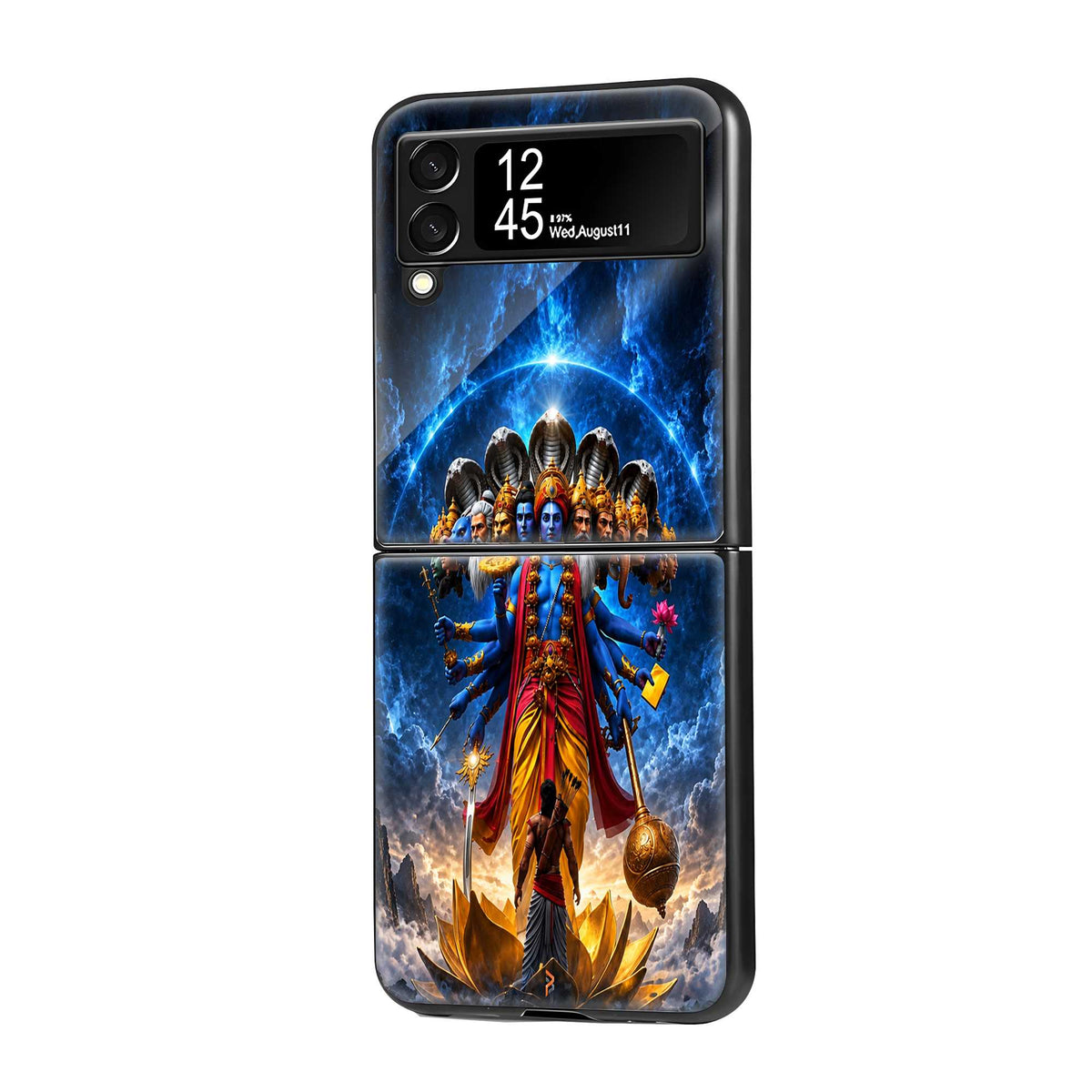 Vishwaroop Darshan Samsung Z Flip Glass Case
