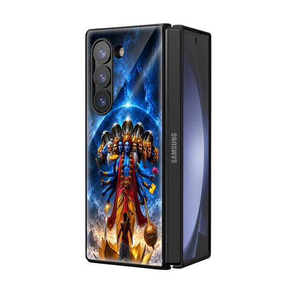Warrior Ego Samsung Z Fold Glass Case