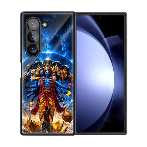 Warrior Ego Samsung Z Fold Glass Case